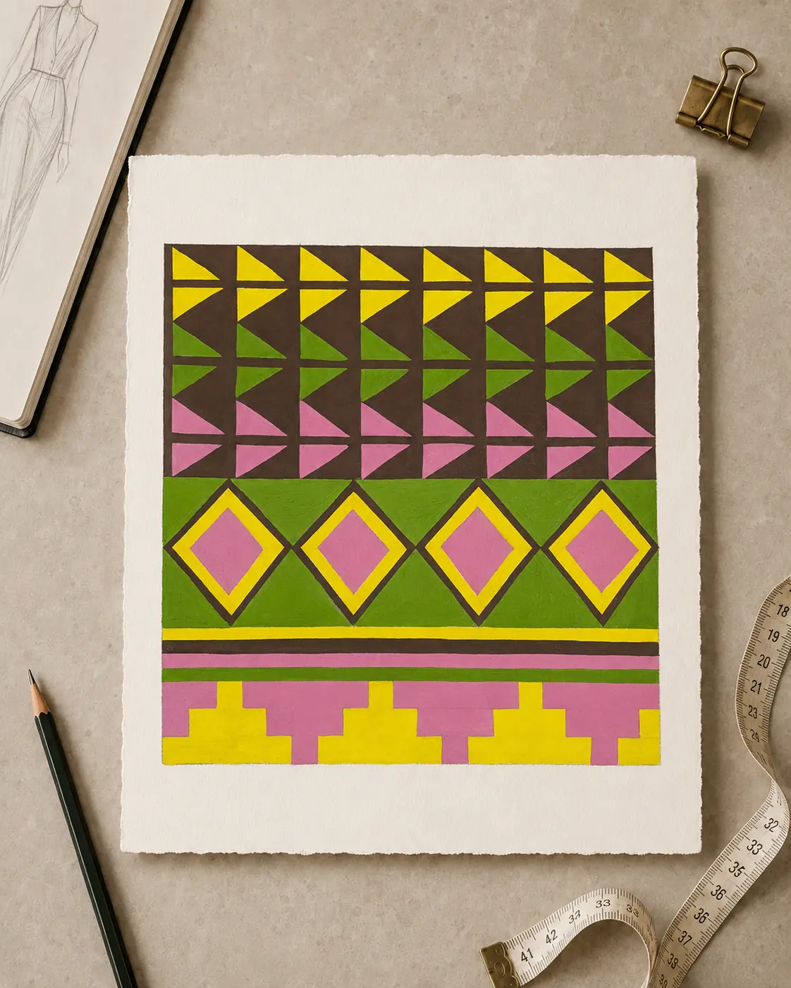 Fashion Prints study 12
