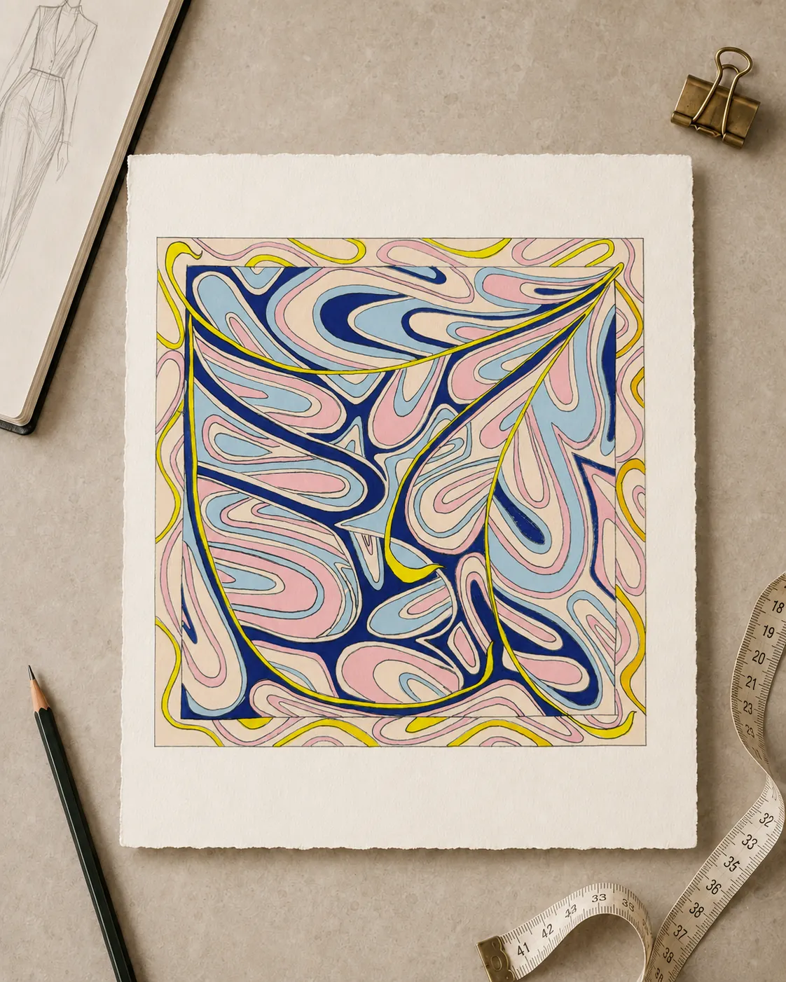 Fashion Prints study 20