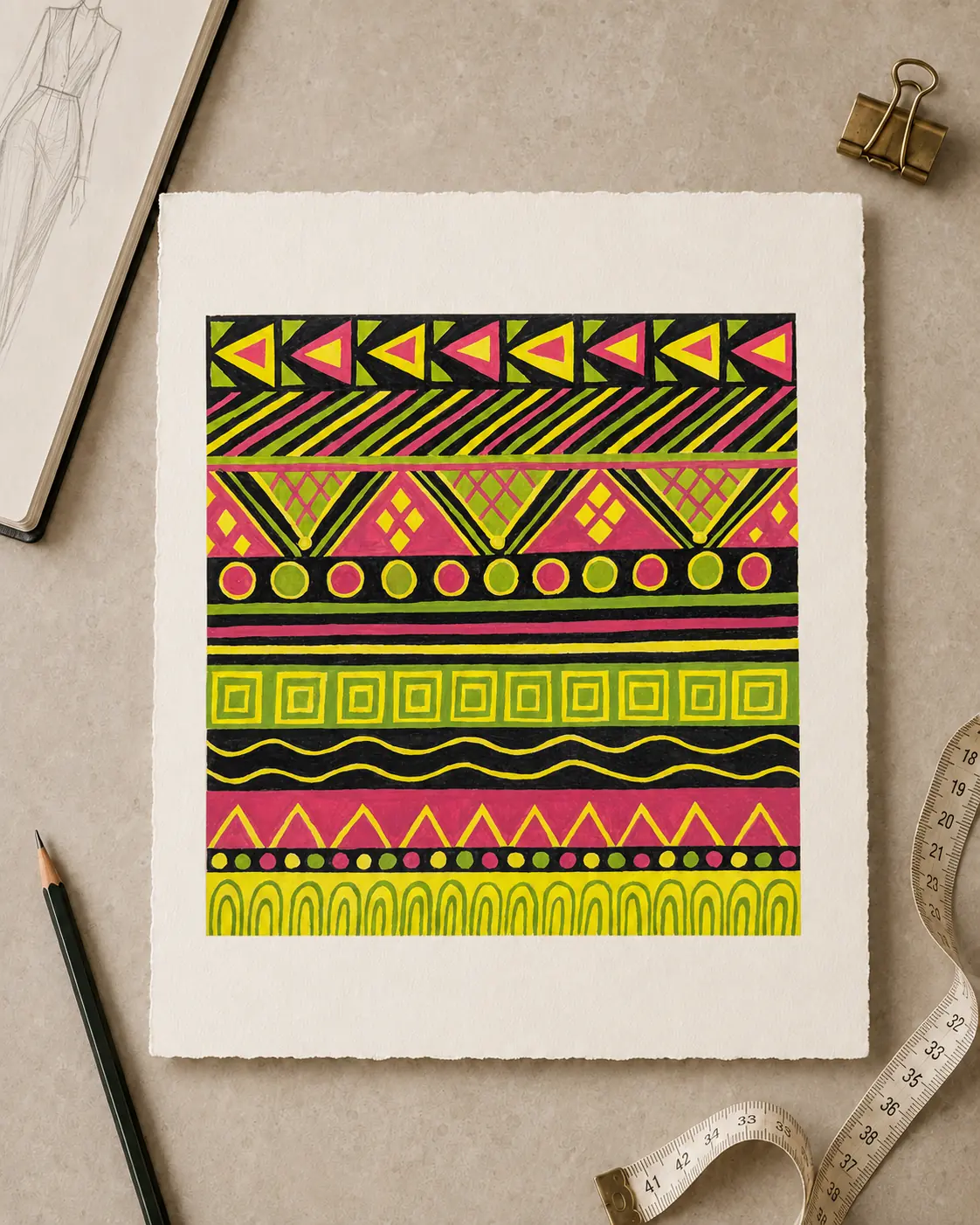 Fashion Prints study 25